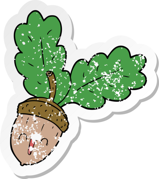 Bir insan tarafından çizilmiş karikatür palamudu.