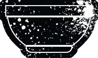 Bir insan tarafından çizilmiş bir kasenin temsili efekti.