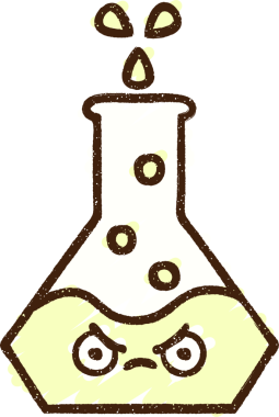 Bilim Deneyi Tebeşir Çizimi Bir insan tarafından çizildi