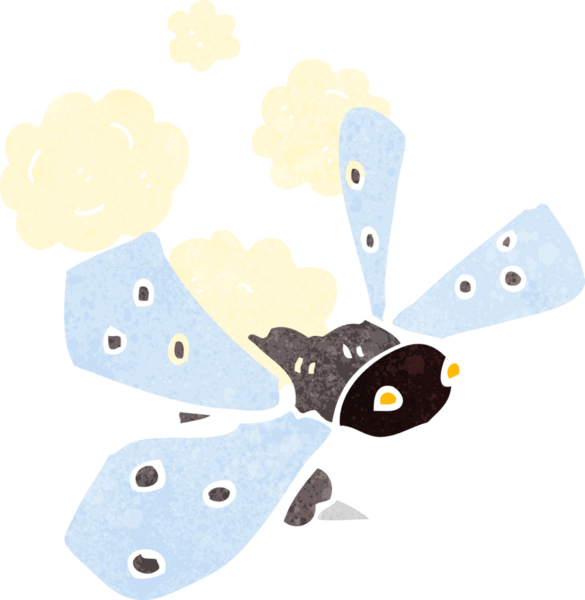 bir insan tarafından çizilmiş çizgi film hatası