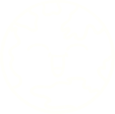 Bir insan tarafından çizilen Mutlu Dünya Tebeşiri