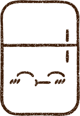 Buzdolabı Kömürü Bir insan tarafından çizilmiş