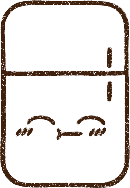 Buzdolabı Kömürü Bir insan tarafından çizilmiş