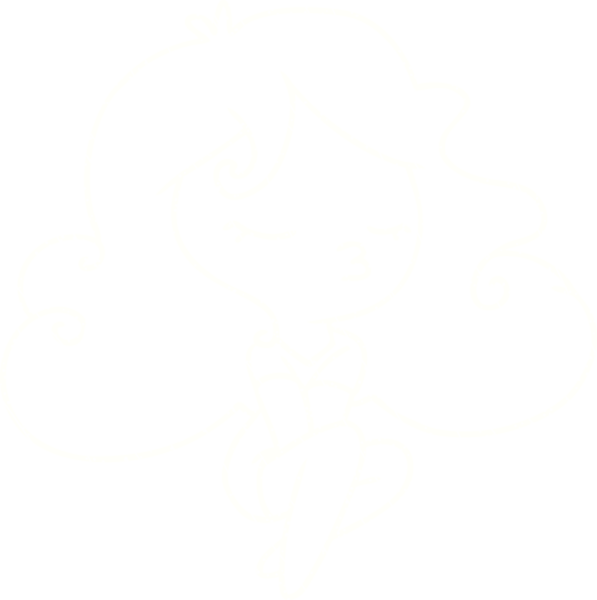 Bir insan tarafından çizilen Mutlu Kadın Tebeşiri