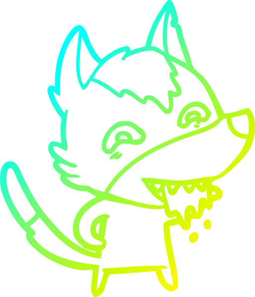 Bir insan tarafından çizilmiş karikatür çizimi.