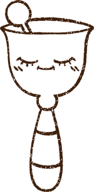 Bir insan tarafından çizilmiş çan kömürü çizimi