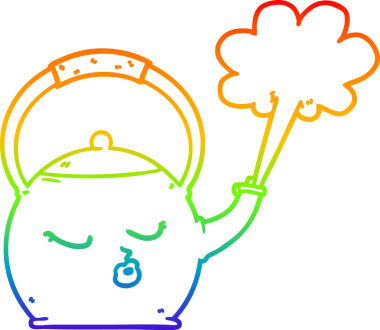 Bir insan tarafından çizilmiş bir karikatür çizimi.