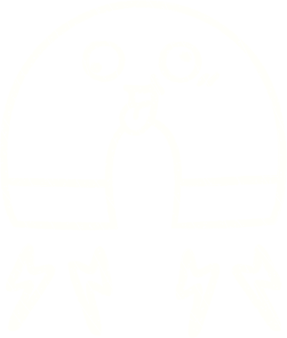 Bir insan tarafından çizilen mıknatıs tebeşiri