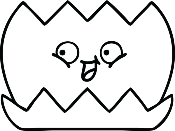 Bir insan tarafından çizilmiş nilüfer çiçeğinin çizgi çizimi.