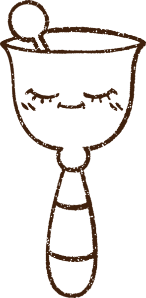 Bir insan tarafından çizilmiş çan kömürü çizimi