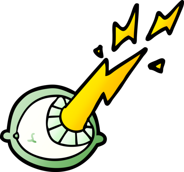 Bir insan tarafından çizilmiş ürkütücü sihirli göz.