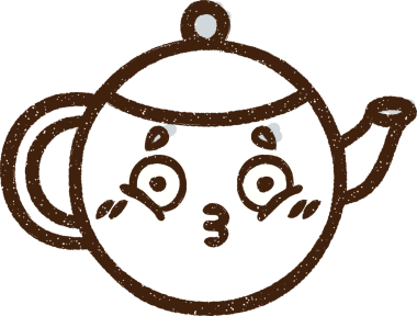 Bir insan tarafından çizilen Kettle Tebeşiri