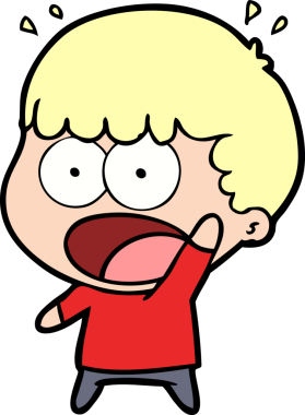 Bir insan tarafından çizilmiş bir karikatür.