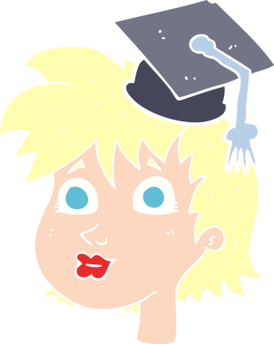 Bir insan tarafından çizilmiş düz renk çizimi