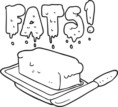 Bir insan tarafından çizilmiş siyah beyaz karikatür yağları.