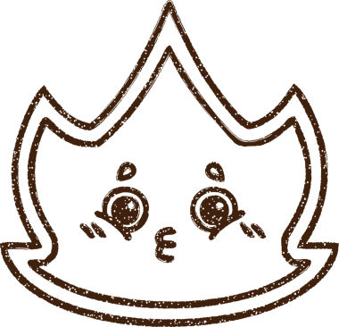 Bir insan tarafından çizilen Ateş Kömürü Çizimi