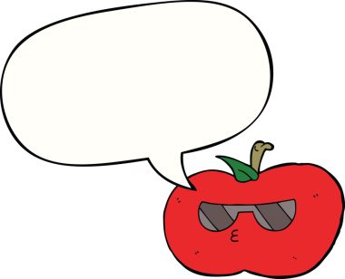 bir insan tarafından çizilmiş konuşma baloncuklu karikatür.