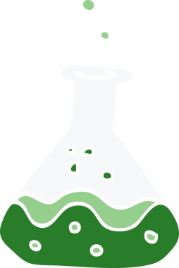 bir insan tarafından çizilmiş karalama bilim deneyi.