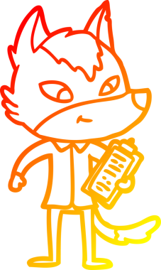 Bir insan tarafından çizilmiş dost canlısı bir kurt adam çizimi.