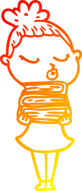 Bir insan tarafından çizilmiş, karikatür çizimi.