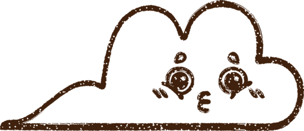 Bir insan tarafından çizilmiş bulut kömürü çizimi