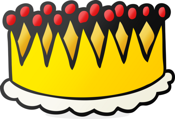 Bir insan tarafından çizilmiş serbest çizgi film tacı.