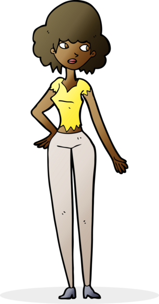 Bir insan tarafından çizilmiş güzel bir kadın.