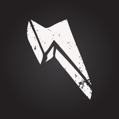 Bir insan tarafından çizilmiş karatahta tebeşiri, dekoratif yıldırım.