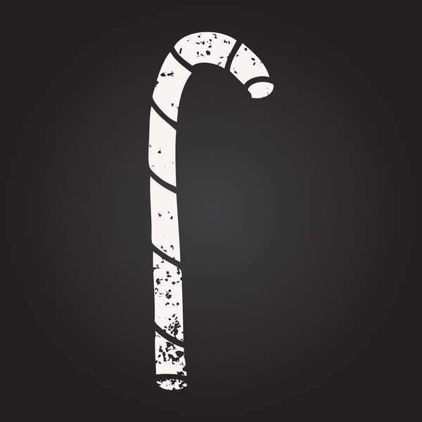 Karatahta tebeşir çizimi bir insan tarafından çizilmiş şeker kamışı