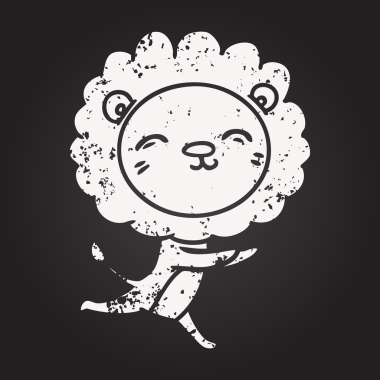 Bir insan tarafından çizilmiş karatahta karikatürü.