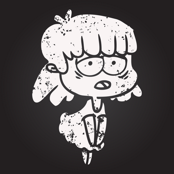 Karatahta tebeşiri bir insan tarafından çizilmiş yorgun kadın.