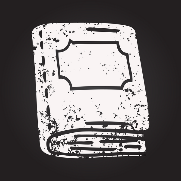 Karatahta tebeşirle insan tarafından çizilmiş çizgi roman.