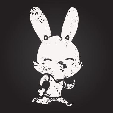 Bir insan tarafından çizilmiş karatahta karikatürü.