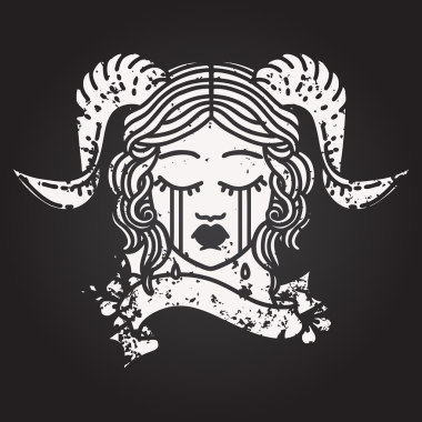 Kara tahta tebeşiri Siyah ve Beyaz Dövme Çizim Biçimi Bir insan tarafından çizilmiş karakter yüzü