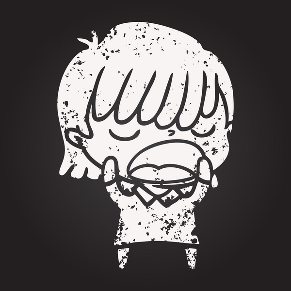 Karatahta tebeşirli kadın bir insan tarafından yüksek sesle çizilmiş konuşuyor.