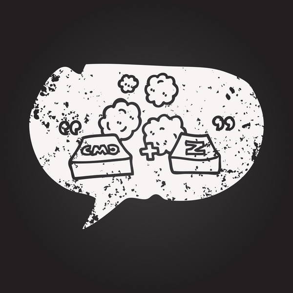 Tahta tebeşir serbest konuşma balonu çizgi film komutu Z fonksiyonu bir insan tarafından çizildi