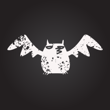 Karatahta tebeşirle çizilmiş bir insan tarafından çizilmiş bir sopa.