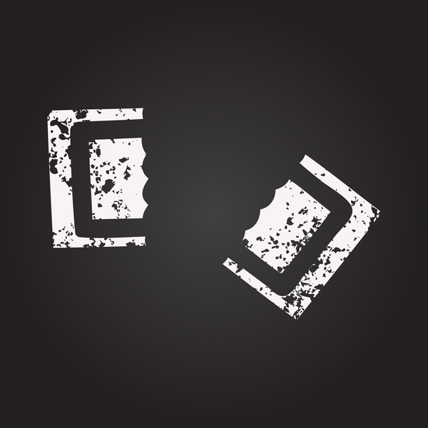 Bir insan tarafından çizilmiş kara tahta tebeşir film bileti simgesi