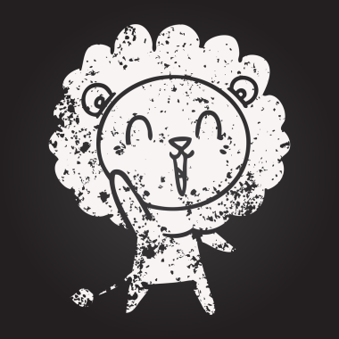 Bir insan tarafından çizilmiş karatahta tebeşiri