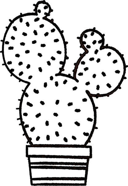 Kaktüs Kömürü Bir insan tarafından çizilen simge