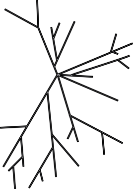 Bir insan tarafından çizilmiş çatlak ekran vektör illüstrasyon simgesi