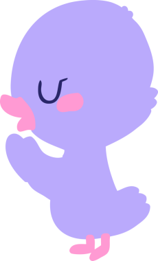 parlak neon renkli ördek yavrusu