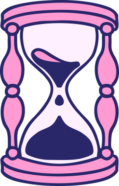 Geleneksel bir şekilde parlak neon renkli bir saat camı dövmesi