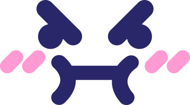 parlak neon rengi ile belirlenmiş yüz simgesi