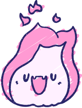 Parlak neon rengi çizen Alev Tebeşiri