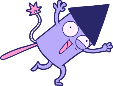 parlak neon renkli havai fişek roketi