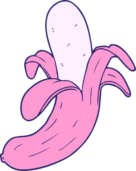 parlak neon renkli muzlu çizgi film