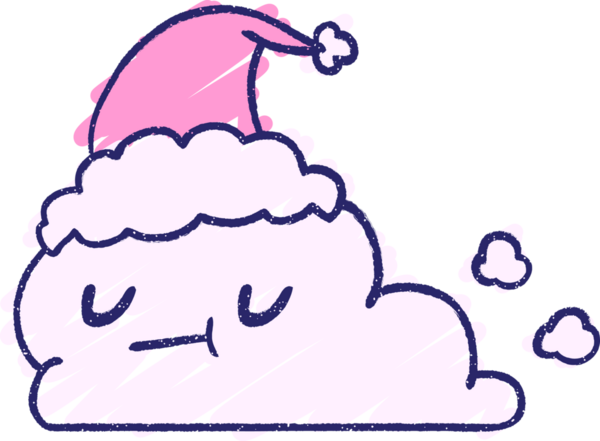 Neşeli Bulut Tebeşiri Parlak neon rengi çiziyor