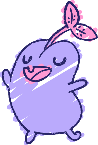 Tomurcuklanan Fasulye Tebeşiri Parlak neon rengi çiziyor