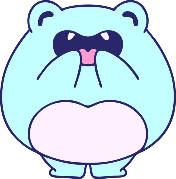 parlak neon renkli gülen kurbağa çizgi filmi